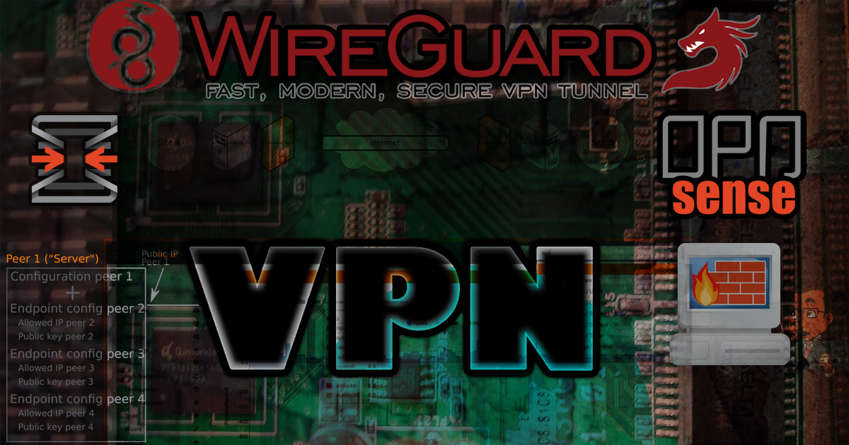 Setting up OPNsense router as a WireGuard VPN